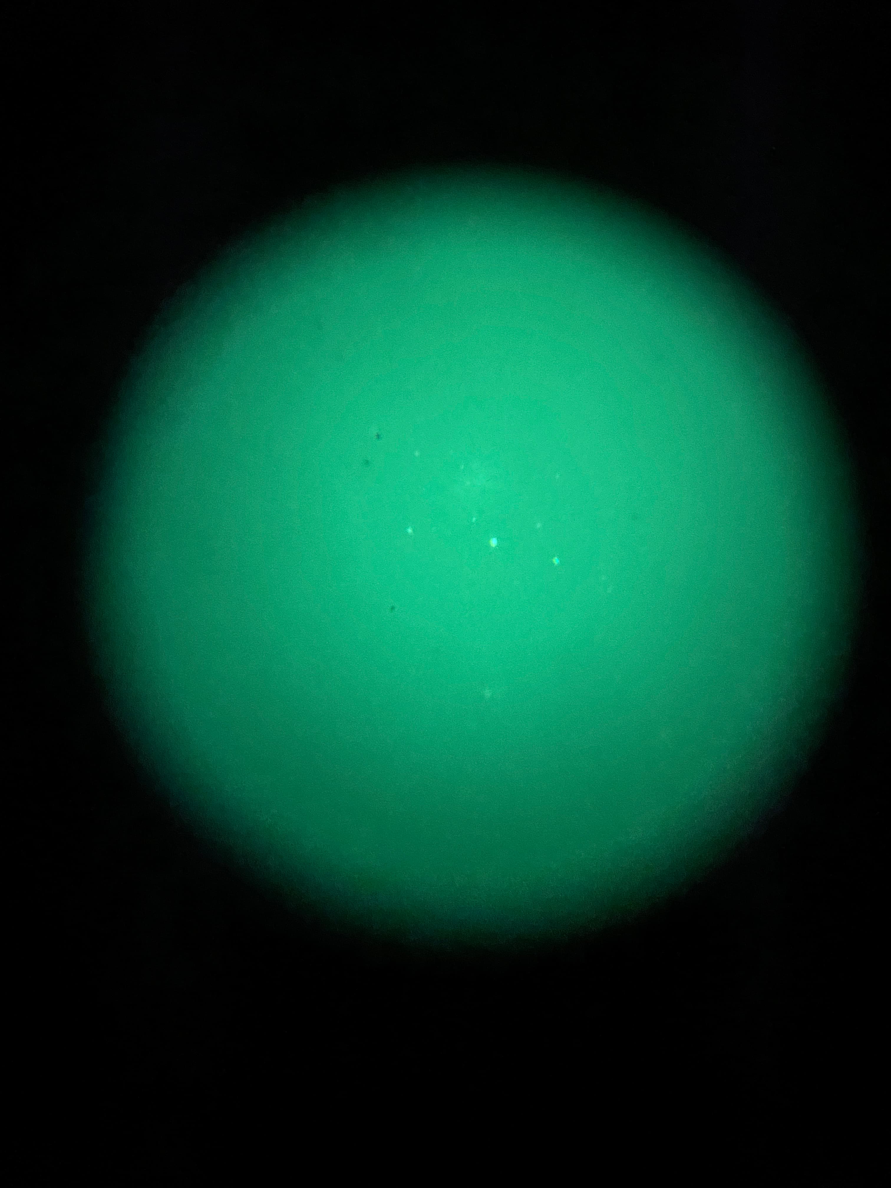 Gen 1 Night Owl through the tube