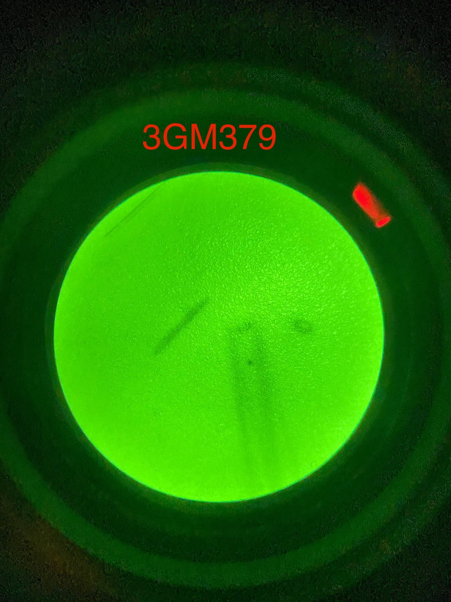 Blemished Omni 7 PVS-14 through the tube