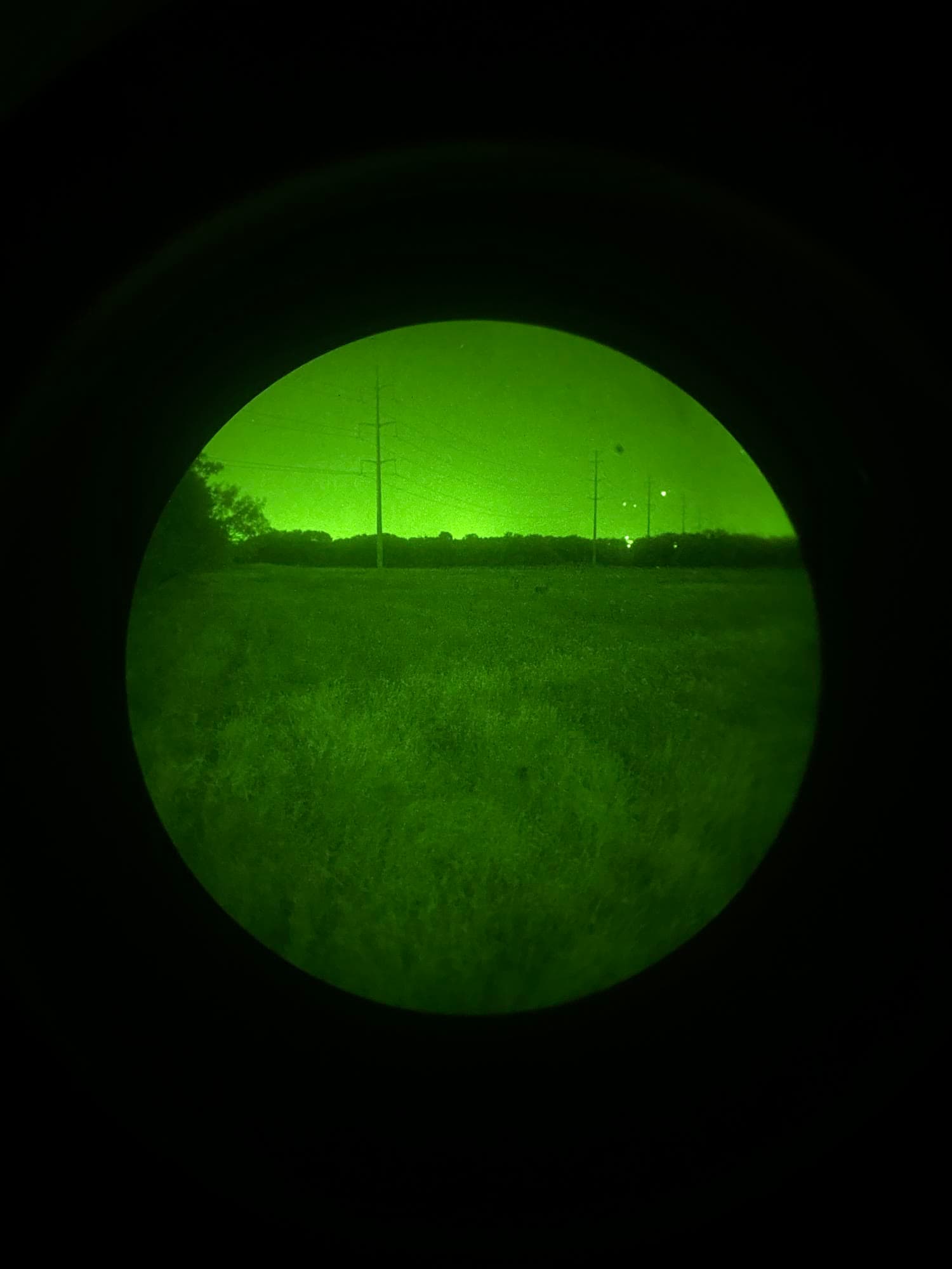 PVS-14 through the tube