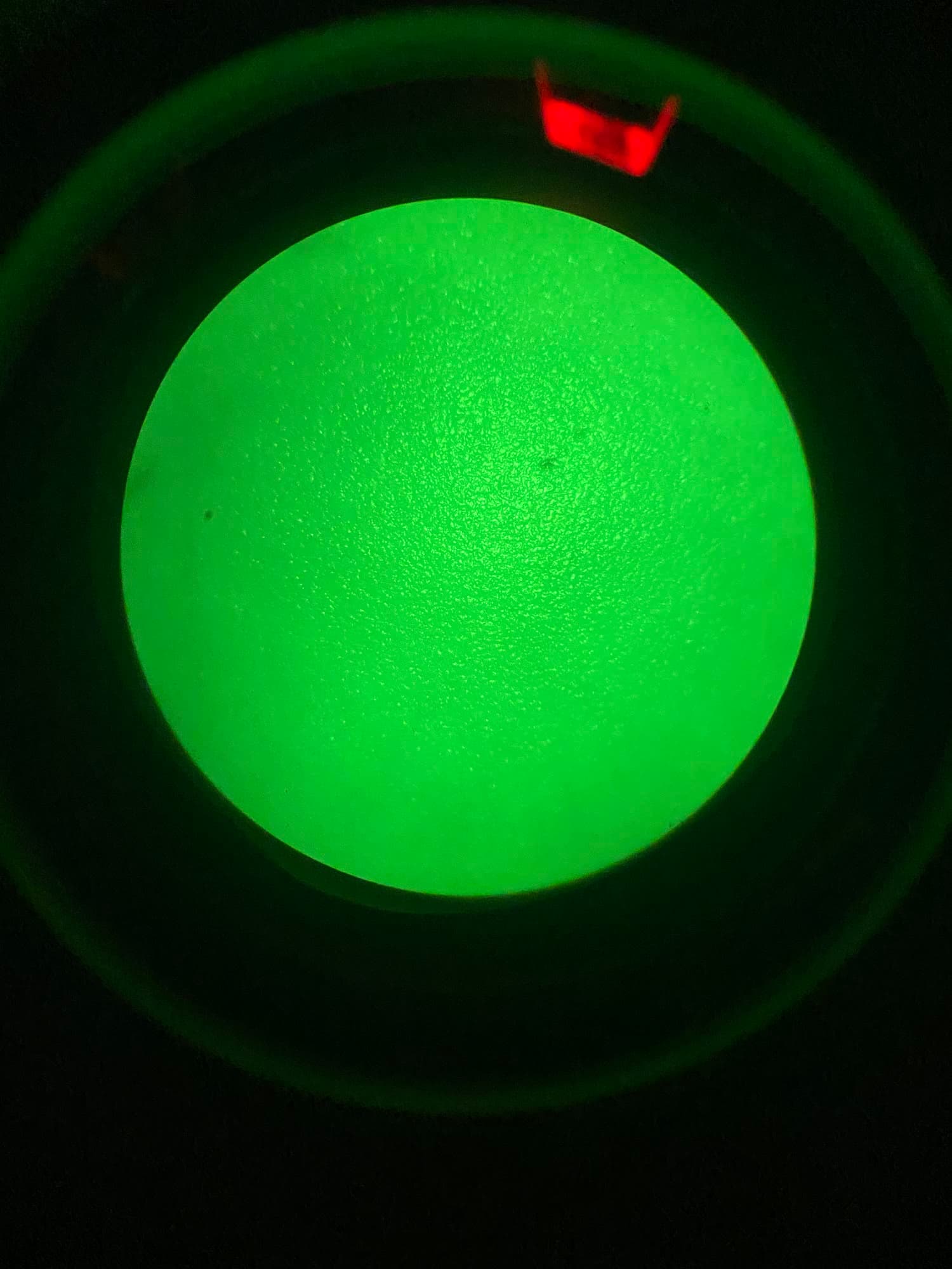 PVS-14 through the tube